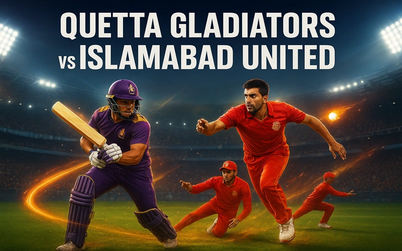 Quetta Gladiators vs Islamabad United Match Scorecard