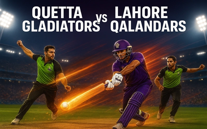 Quetta Gladiators Vs Lahore Qalandars Match Scorecard